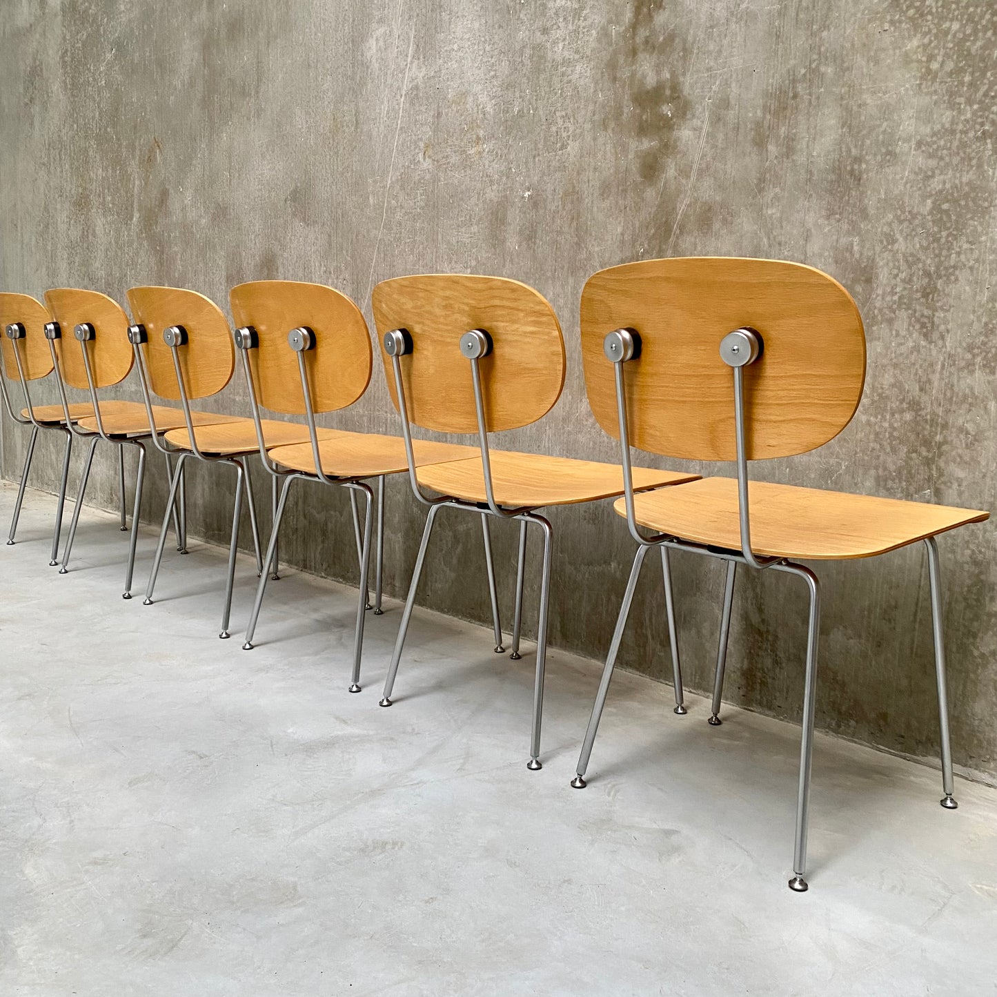 GISPEN 116 DINING SET BY W. RIETVELD FOR GISPEN (VAN DER STROOM), NETHERLANDS