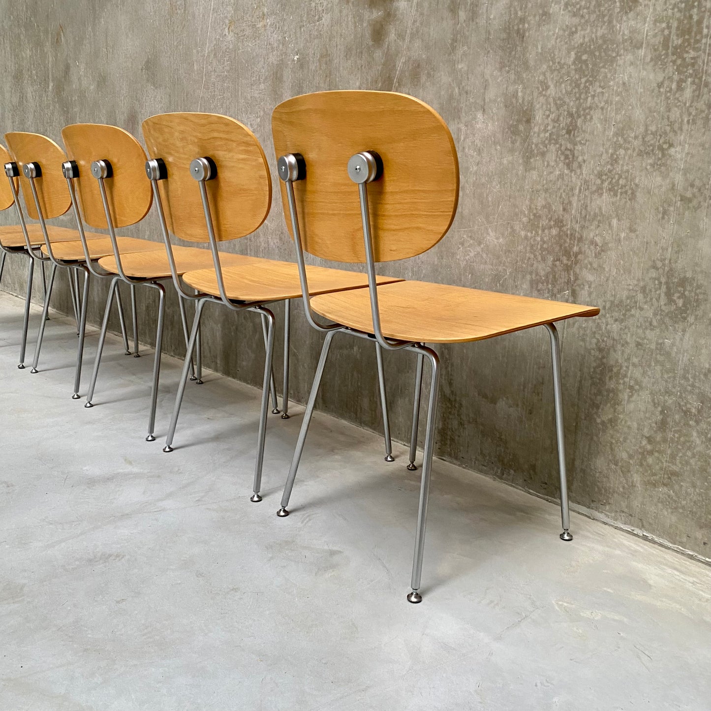 GISPEN 116 DINING SET BY W. RIETVELD FOR GISPEN (VAN DER STROOM), NETHERLANDS
