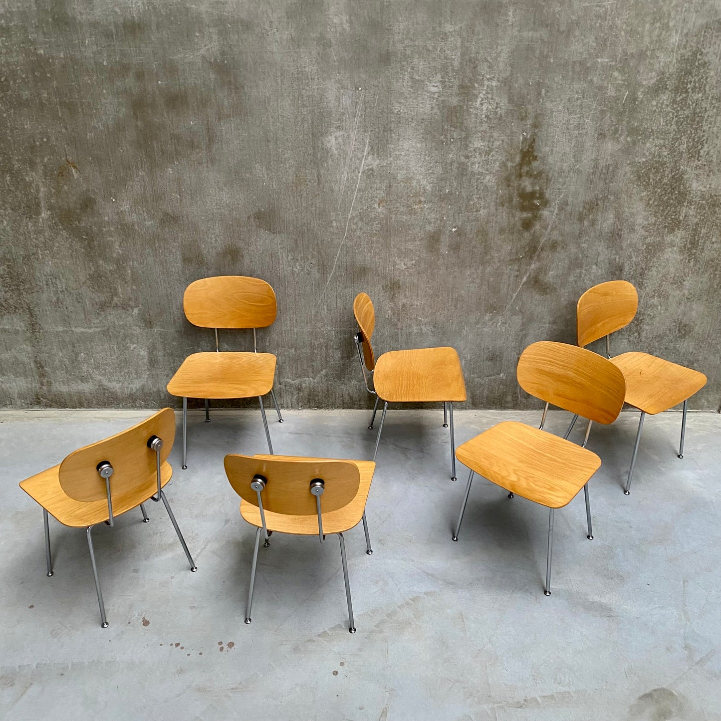 GISPEN 116 DINING SET BY W. RIETVELD FOR GISPEN (VAN DER STROOM), NETHERLANDS