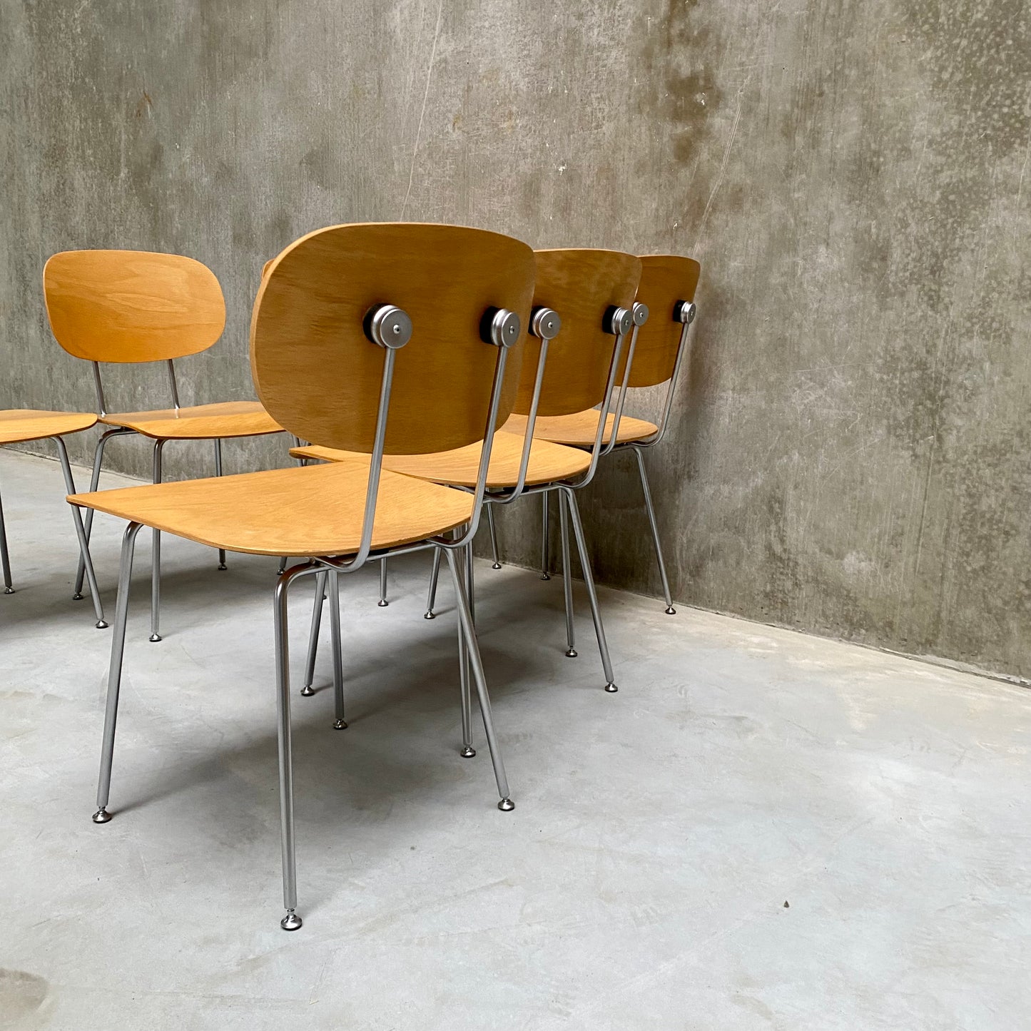 GISPEN 116 DINING SET BY W. RIETVELD FOR GISPEN (VAN DER STROOM), NETHERLANDS