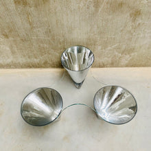 Load image into Gallery viewer, GLASS COFFEE TABLE &quot;TWIST&quot; BY PROF. WULF SCHNEIDER FOR DRAENERT, GERMANY 1990s

