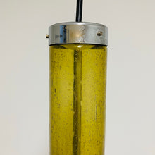 Load image into Gallery viewer, Golden Glass Tube &quot;P1115&quot; Penant Lamp by Staff Leuchten, Germany 1960
