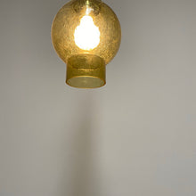 Load image into Gallery viewer, Golden Glass Tube &quot;P1115&quot; Penant Lamp by Staff Leuchten, Germany 1960
