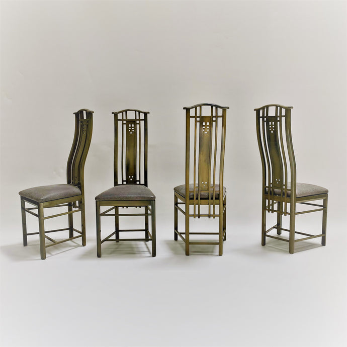 GIORGETTI UMBERTO ASNAGO DINING CHAIRS 