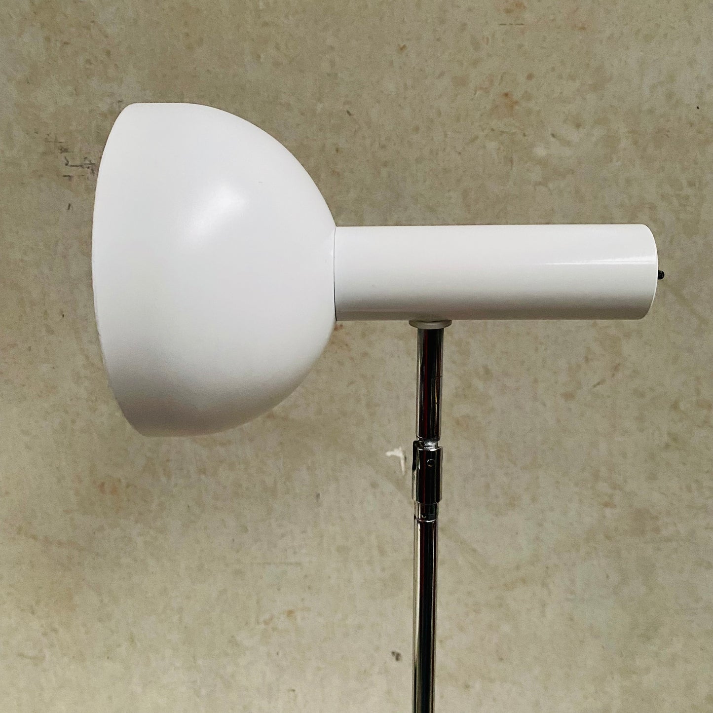 ADJUSTABLE 'BALL IN SOCKET' FLOOR LAMP BY H. BUSQUET FOR HALA ZEIST, 1960S