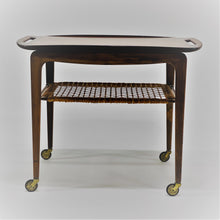 Load image into Gallery viewer, Serving Trolley by Johannes Andersen Voor Cfc Silkeborg, Denmark 1960
