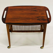 Load image into Gallery viewer, Serving Trolley by Johannes Andersen Voor Cfc Silkeborg, Denmark 1960
