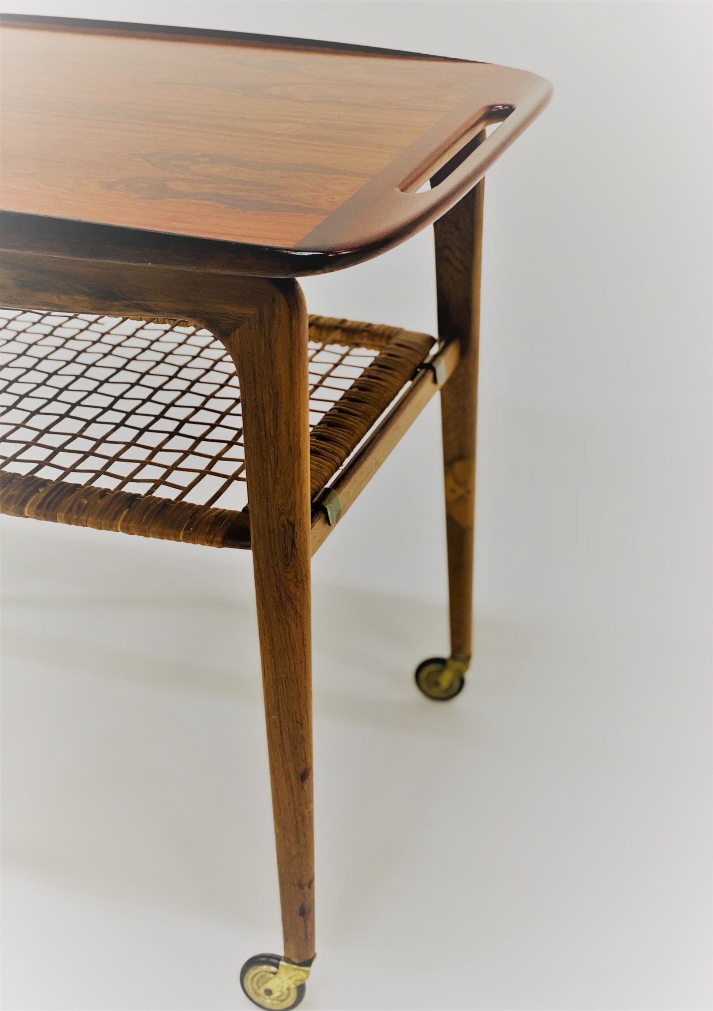 Servierwagen von Johannes Andersen Voor Cfc Silkeborg, Dänemark 1960