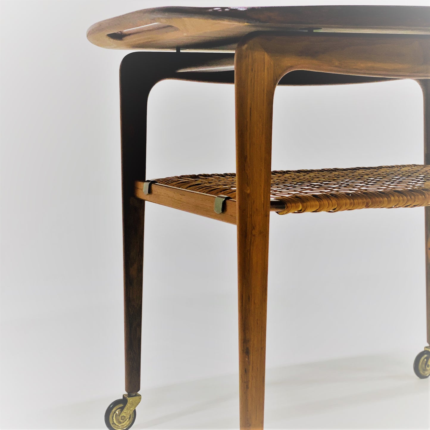 Servierwagen von Johannes Andersen Voor Cfc Silkeborg, Dänemark 1960