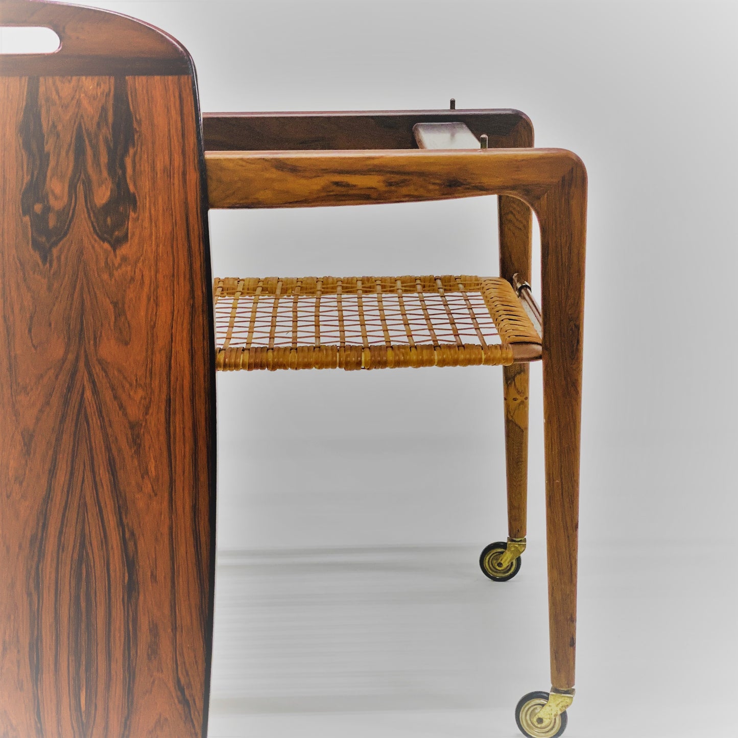 Servierwagen von Johannes Andersen Voor Cfc Silkeborg, Dänemark 1960