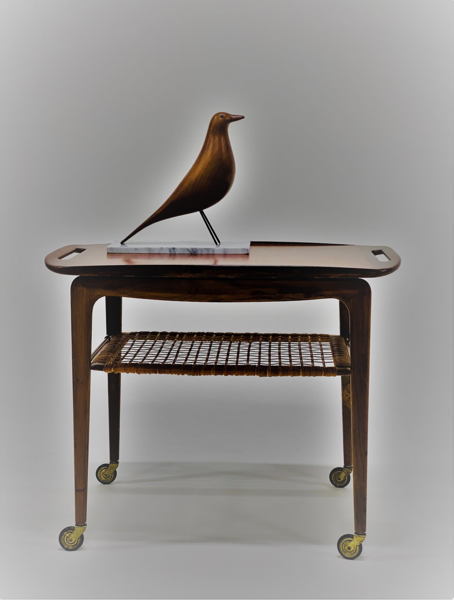 Servierwagen von Johannes Andersen Voor Cfc Silkeborg, Dänemark 1960