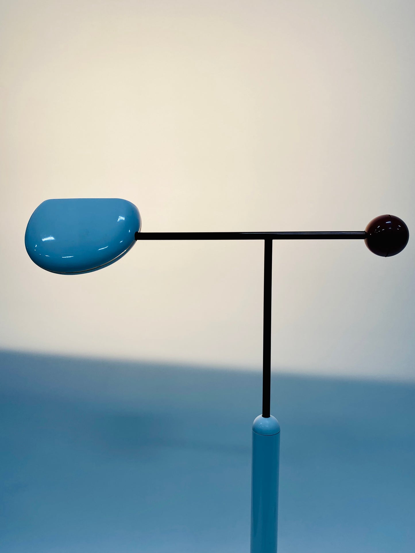 Verstellbare Tomo-Stehlampe von Toshiyuki Kita für Luci Italia, Italien 1980