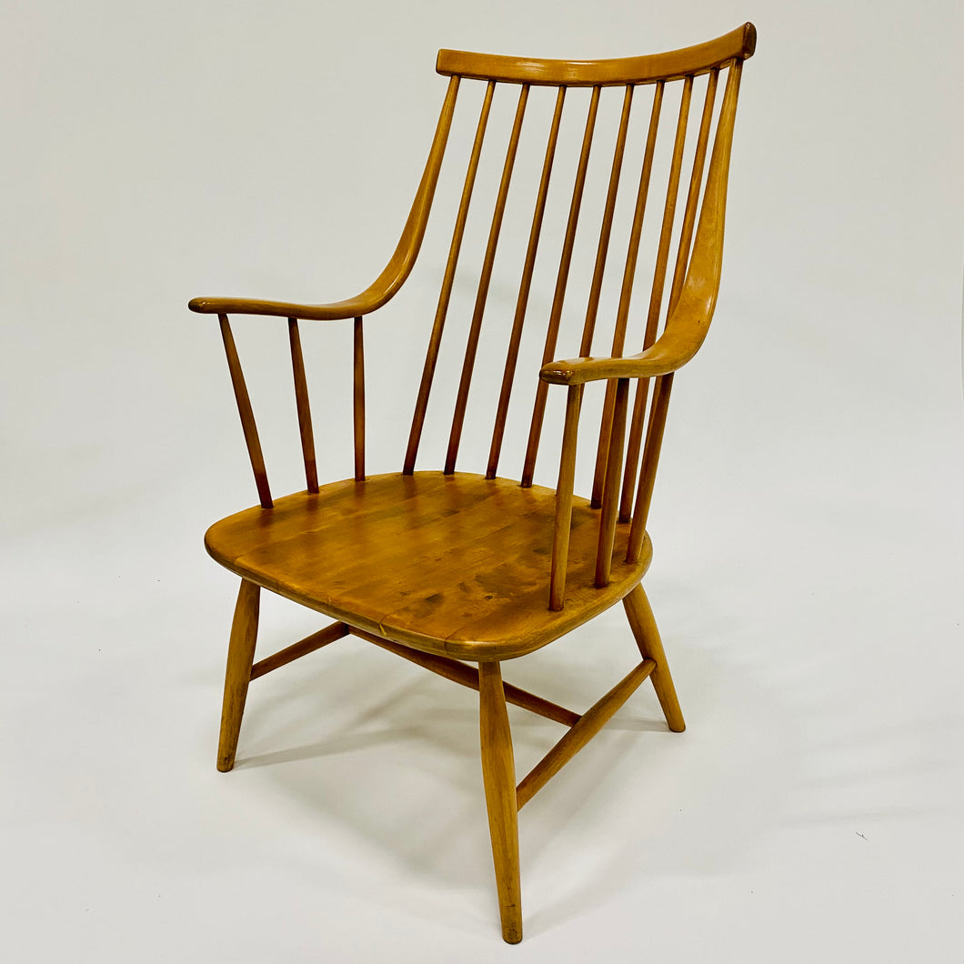 Grandessa Spindle Back Armchair by Lena Larsson for Nesto, Sweden 1960