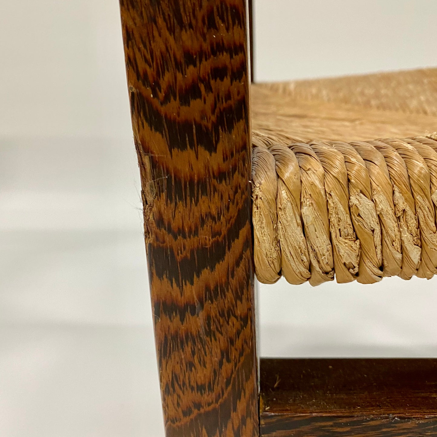 'SE82' WENGÉ & WICKER DINING CHAIRS BY MARTIN VISSER & WALTER ANTONIS FOR 'T SPECTRUM, NETHERLANDS 1960S www.foundicons.nl