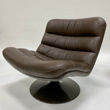 Load image into Gallery viewer, BROWN LEATHER EASY CHAIRS F978 BY GEOFFREY HARCOURT FOR ARTIFORT, NETHERLANDS 1960S www.foundicons.nl
