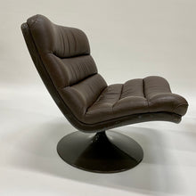 Load image into Gallery viewer, BROWN LEATHER EASY CHAIRS F978 BY GEOFFREY HARCOURT FOR ARTIFORT, NETHERLANDS 1960S www.foundicons.nl
