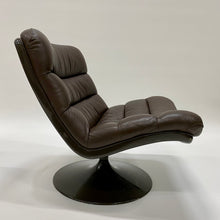 Load image into Gallery viewer, BROWN LEATHER EASY CHAIRS F978 BY GEOFFREY HARCOURT FOR ARTIFORT, NETHERLANDS 1960S www.foundicons.nl
