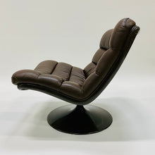 Load image into Gallery viewer, BROWN LEATHER EASY CHAIRS F978 BY GEOFFREY HARCOURT FOR ARTIFORT, NETHERLANDS 1960S www.foundicons.nl
