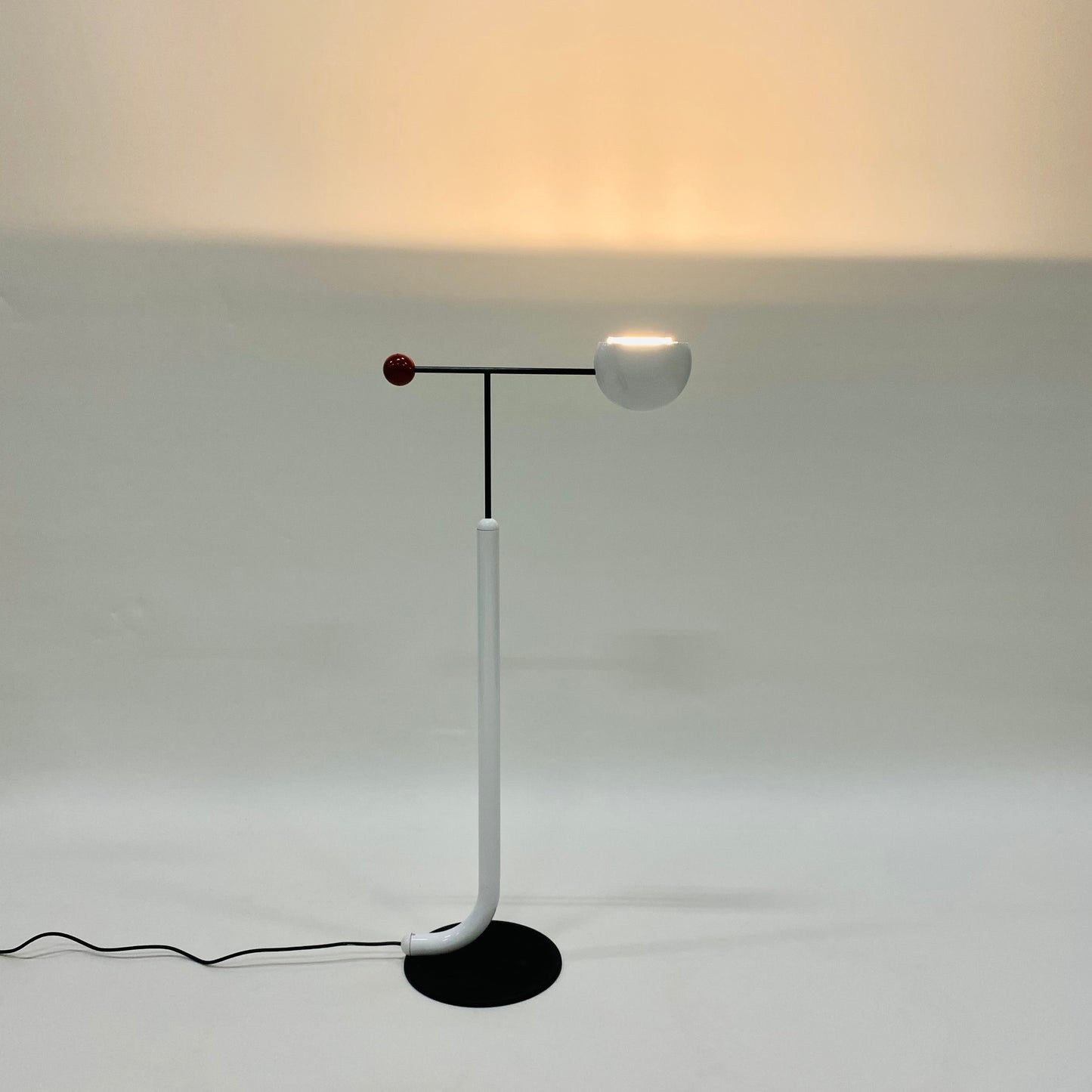 Verstellbare Tomo-Stehlampe von Toshiyuki Kita für Luci Italia, Italien 1980