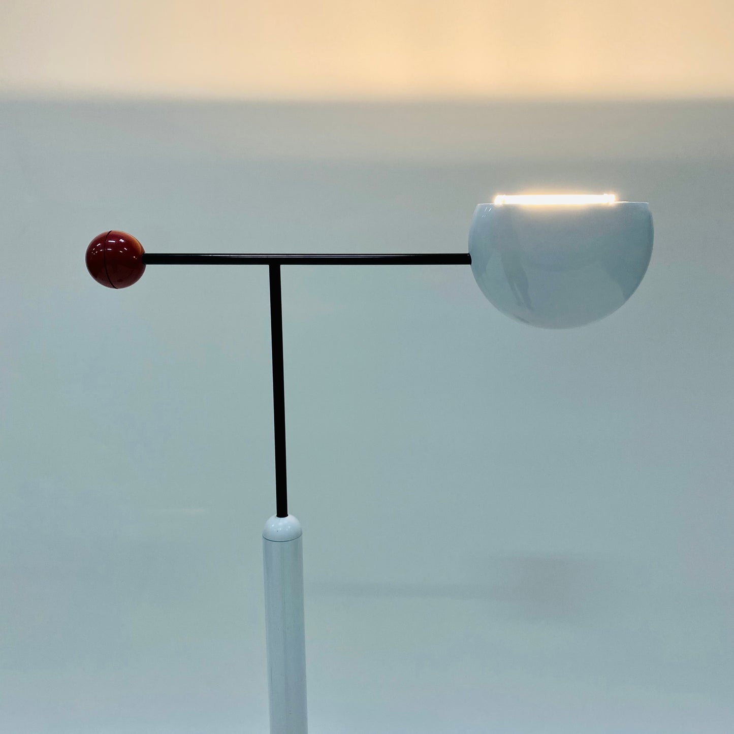 Verstellbare Tomo-Stehlampe von Toshiyuki Kita für Luci Italia, Italien 1980