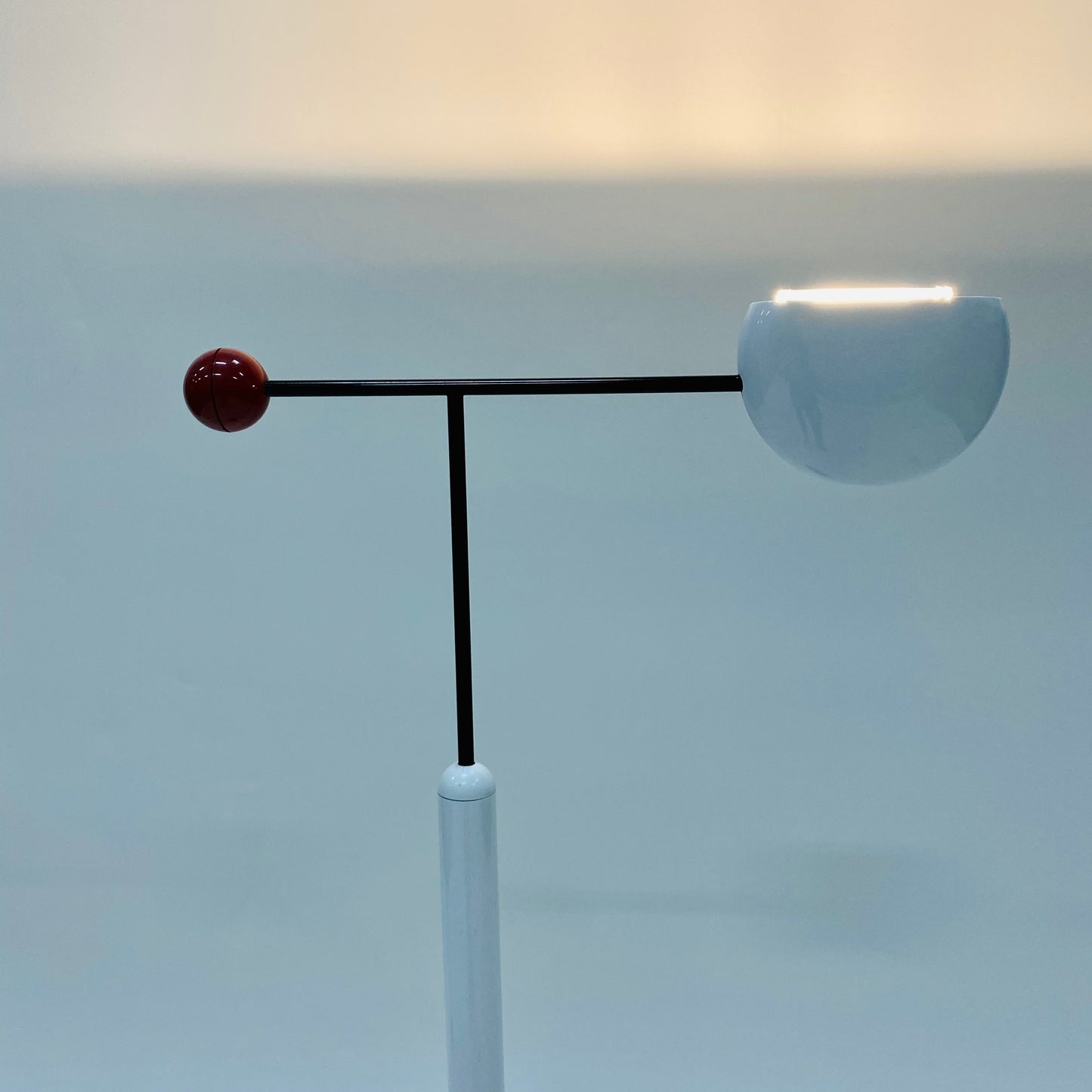 Verstellbare Tomo-Stehlampe von Toshiyuki Kita für Luci Italia, Italien 1980