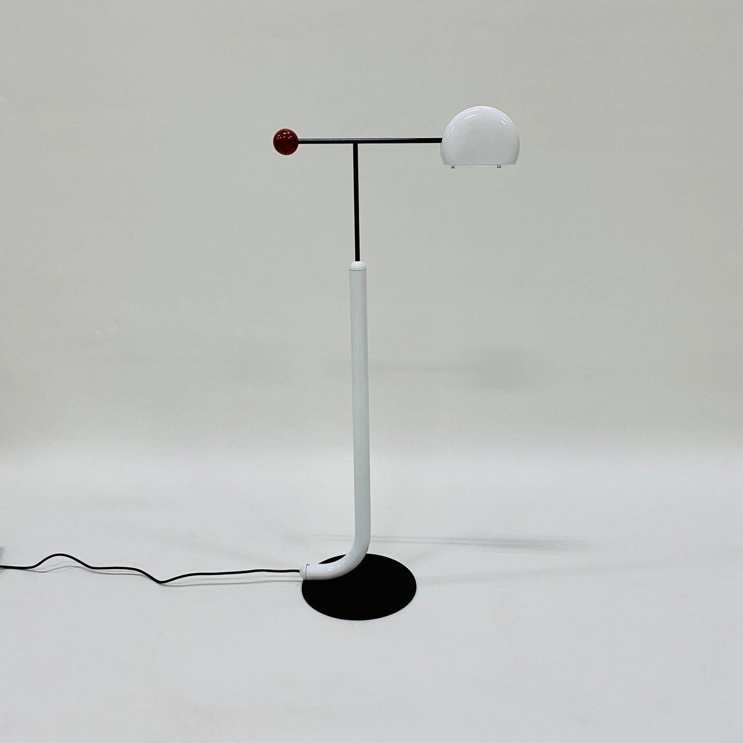 Verstellbare Tomo-Stehlampe von Toshiyuki Kita für Luci Italia, Italien 1980