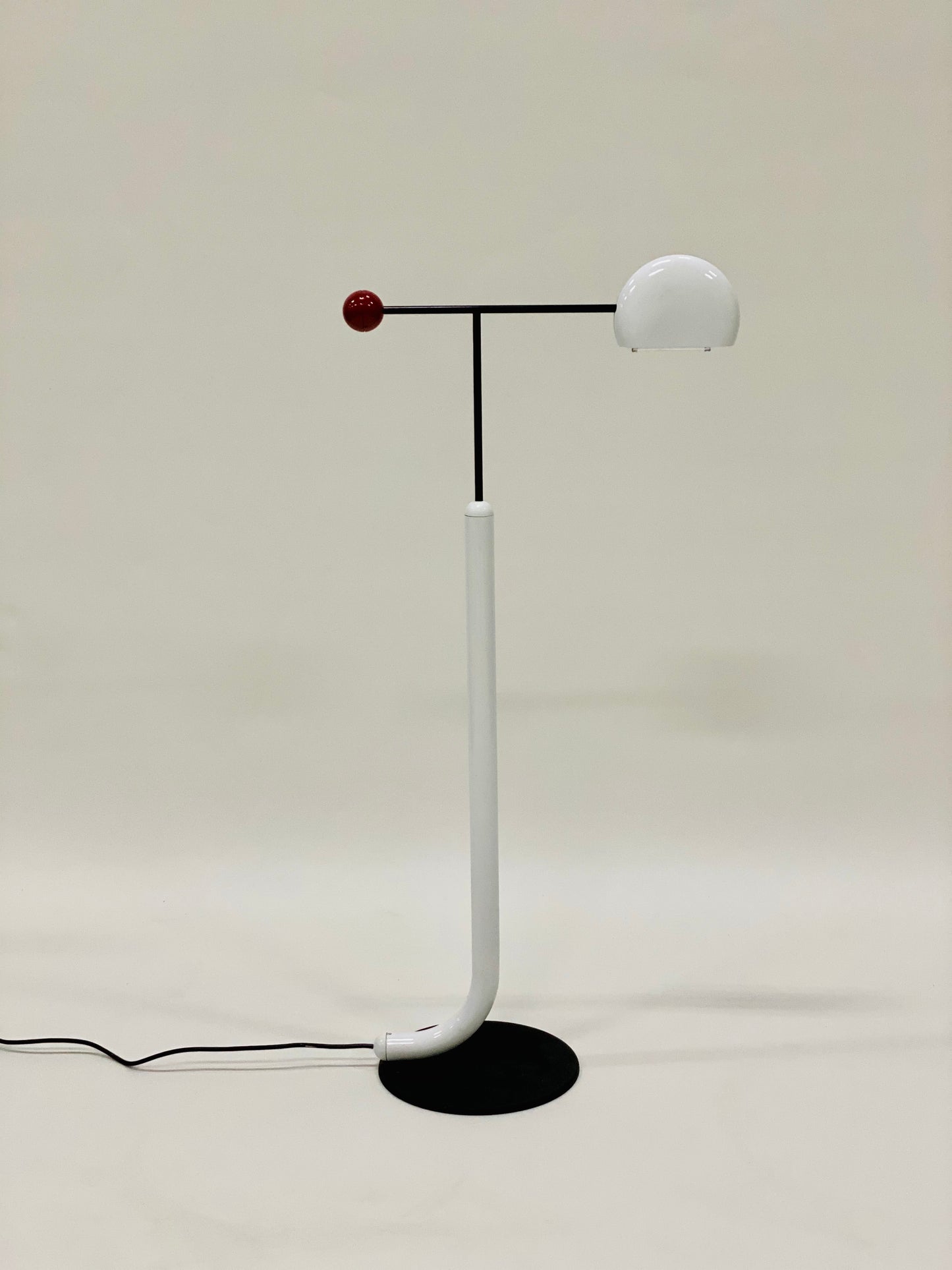 Verstellbare Tomo-Stehlampe von Toshiyuki Kita für Luci Italia, Italien 1980