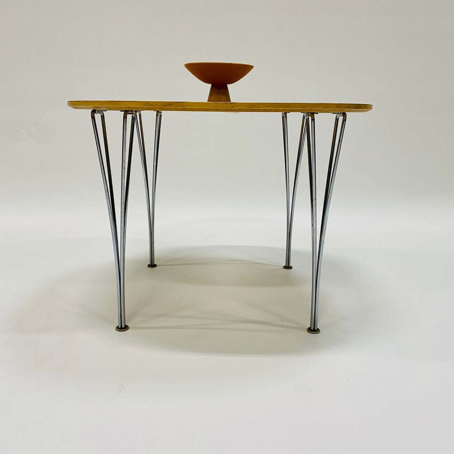 Superelips Esstisch von Bruno Mathsson & Piet Hein für Fritz Hansen, Dänemark 1970