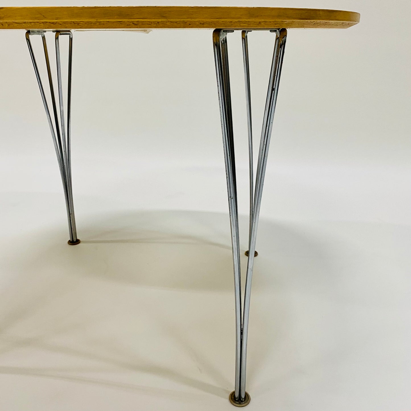 Superelips Esstisch von Bruno Mathsson & Piet Hein für Fritz Hansen, Dänemark 1970