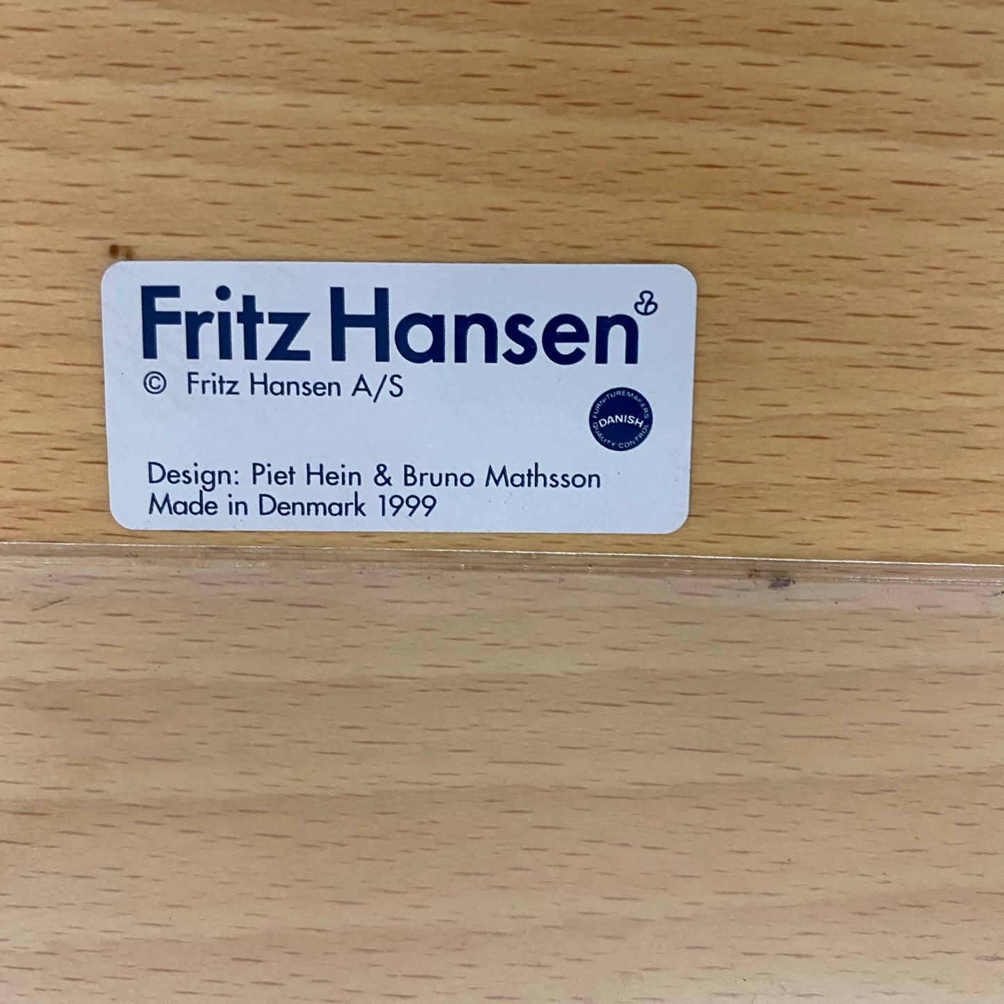 Superelips Esstisch von Bruno Mathsson & Piet Hein für Fritz Hansen, Dänemark 1970