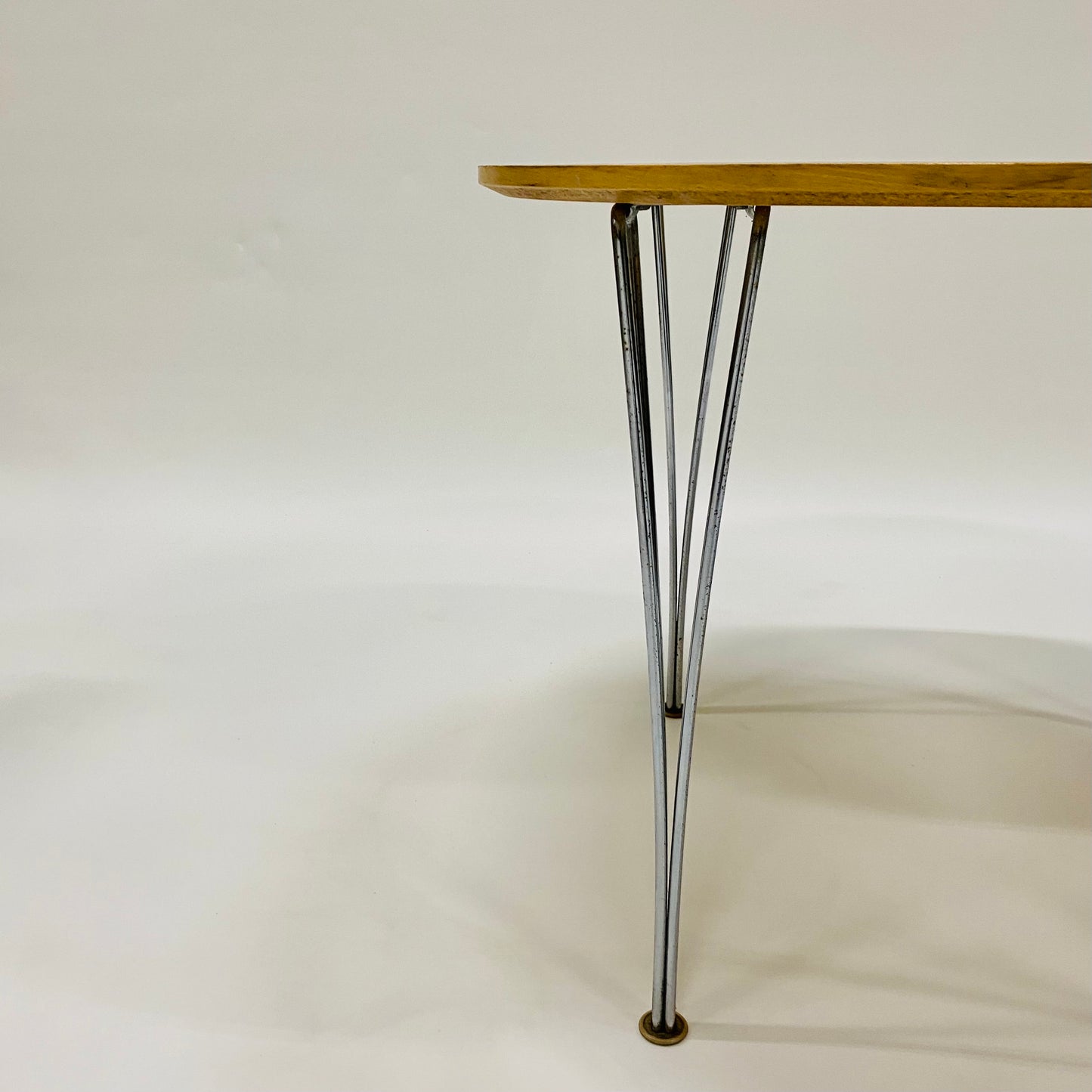 Superelips Esstisch von Bruno Mathsson & Piet Hein für Fritz Hansen, Dänemark 1970