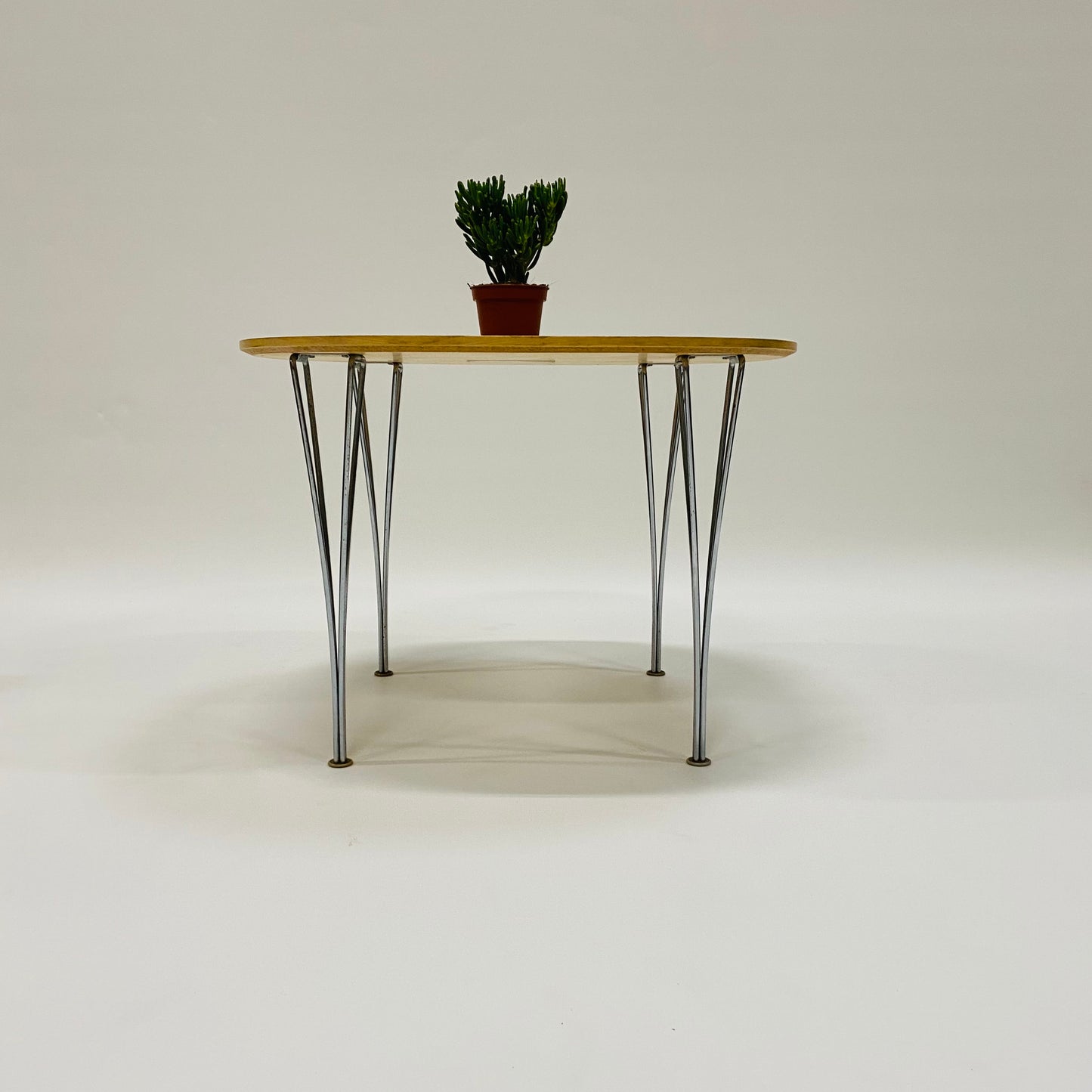 Superelips Esstisch von Bruno Mathsson & Piet Hein für Fritz Hansen, Dänemark 1970