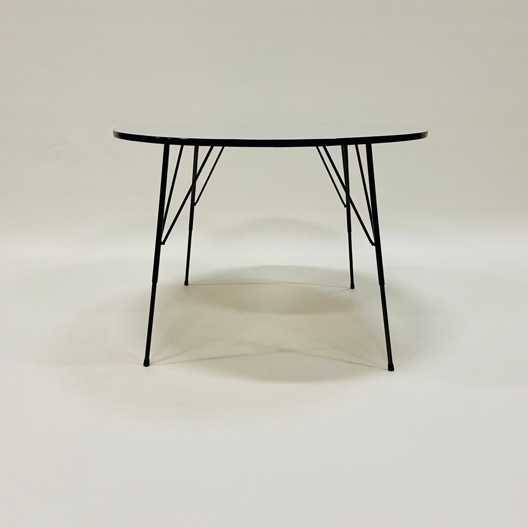 Round Dining Table by Rudolf Wolf for Elsrijk, Netherlands 1950