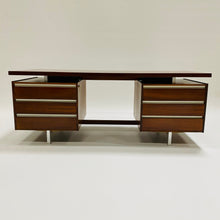 Load image into Gallery viewer, Rosewood Executive Desk by Kho Liang Ie for Fristho, Netherlands 1950
