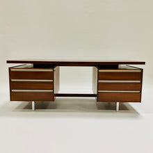 Load image into Gallery viewer, Rosewood Executive Desk by Kho Liang Ie for Fristho, Netherlands 1950
