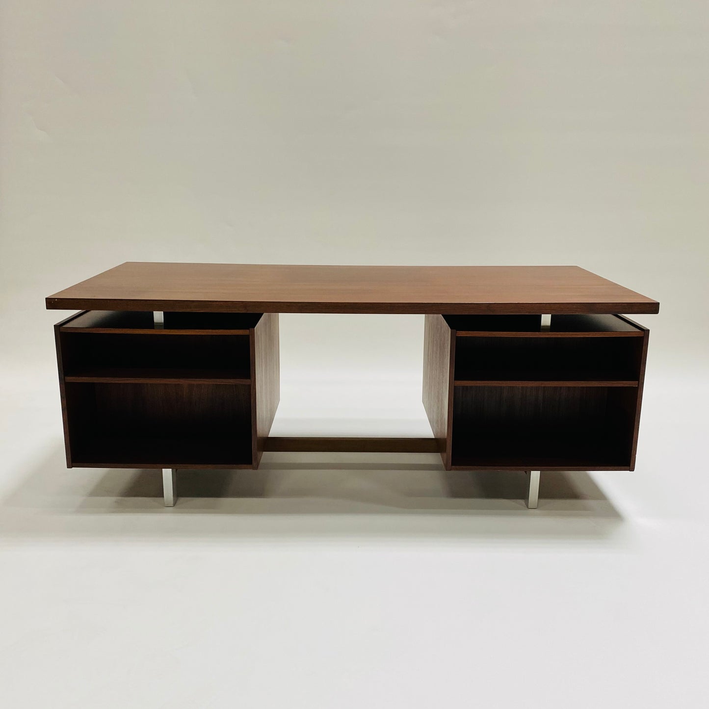 Rosewood Executive Desk von Kho Liang Ie für Fristho, Niederlande, 1950