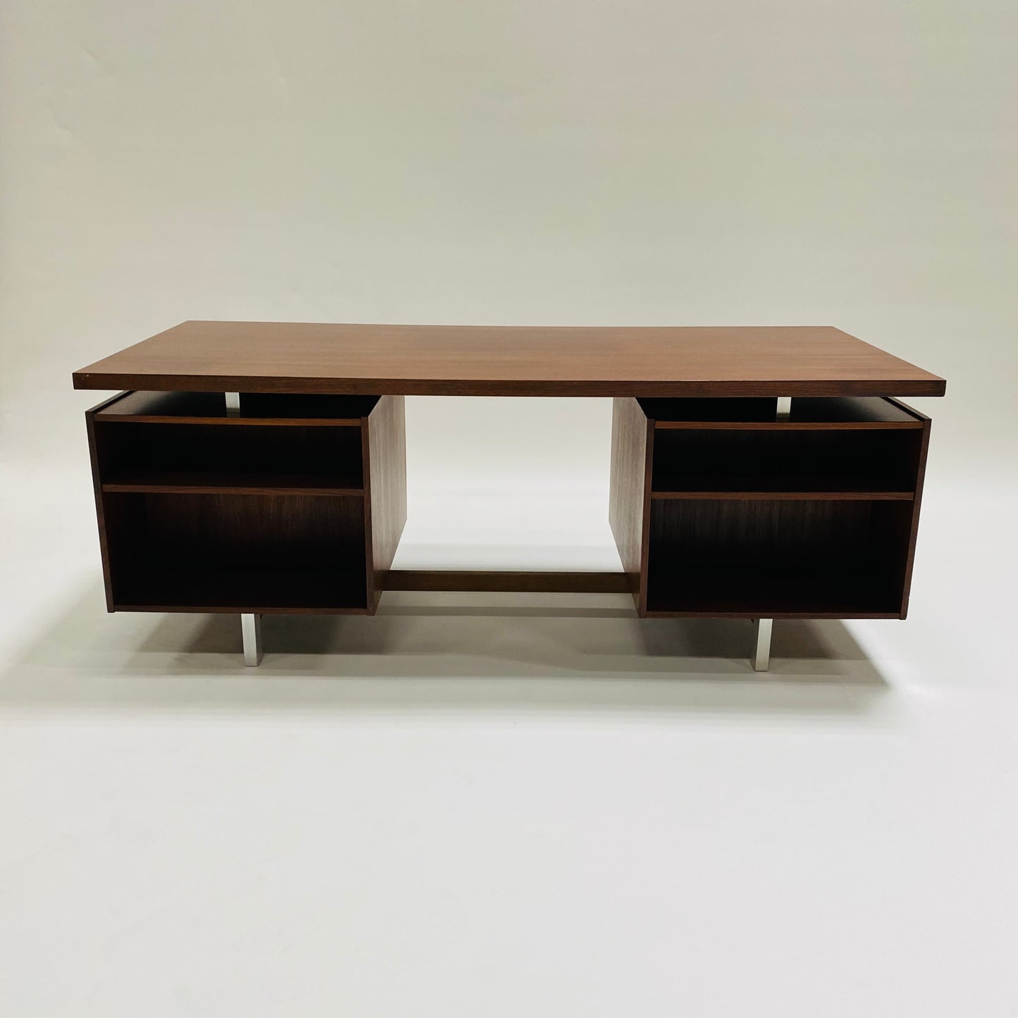 Rosewood Executive Desk von Kho Liang Ie für Fristho, Niederlande, 1950