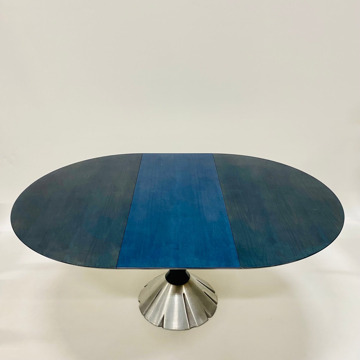 Ausziehbarer Esstisch im italienischen Design mit vier Stühlen von Wolf Schmidt-Bandelow, Italien, 1980