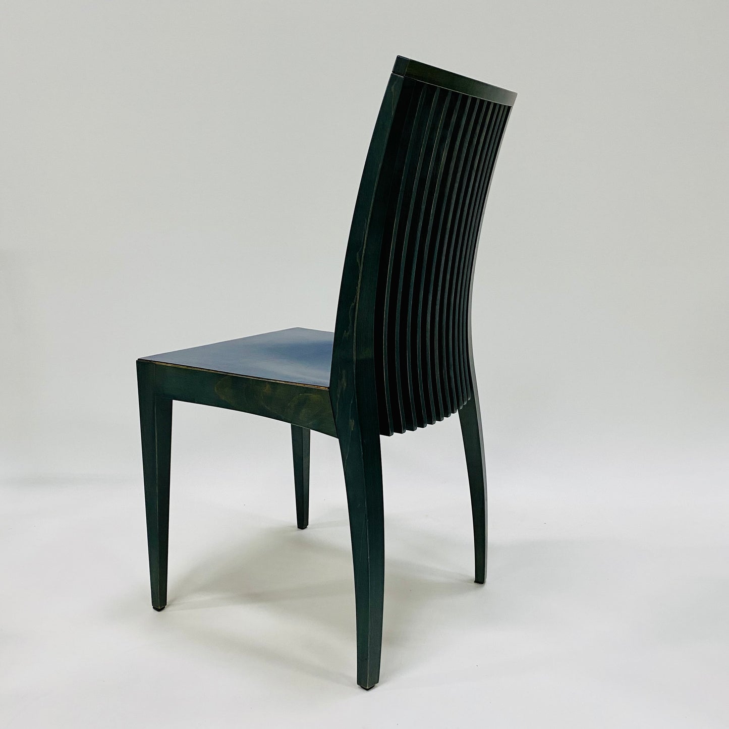 Ausziehbarer Esstisch im italienischen Design mit vier Stühlen von Wolf Schmidt-Bandelow, Italien, 1980