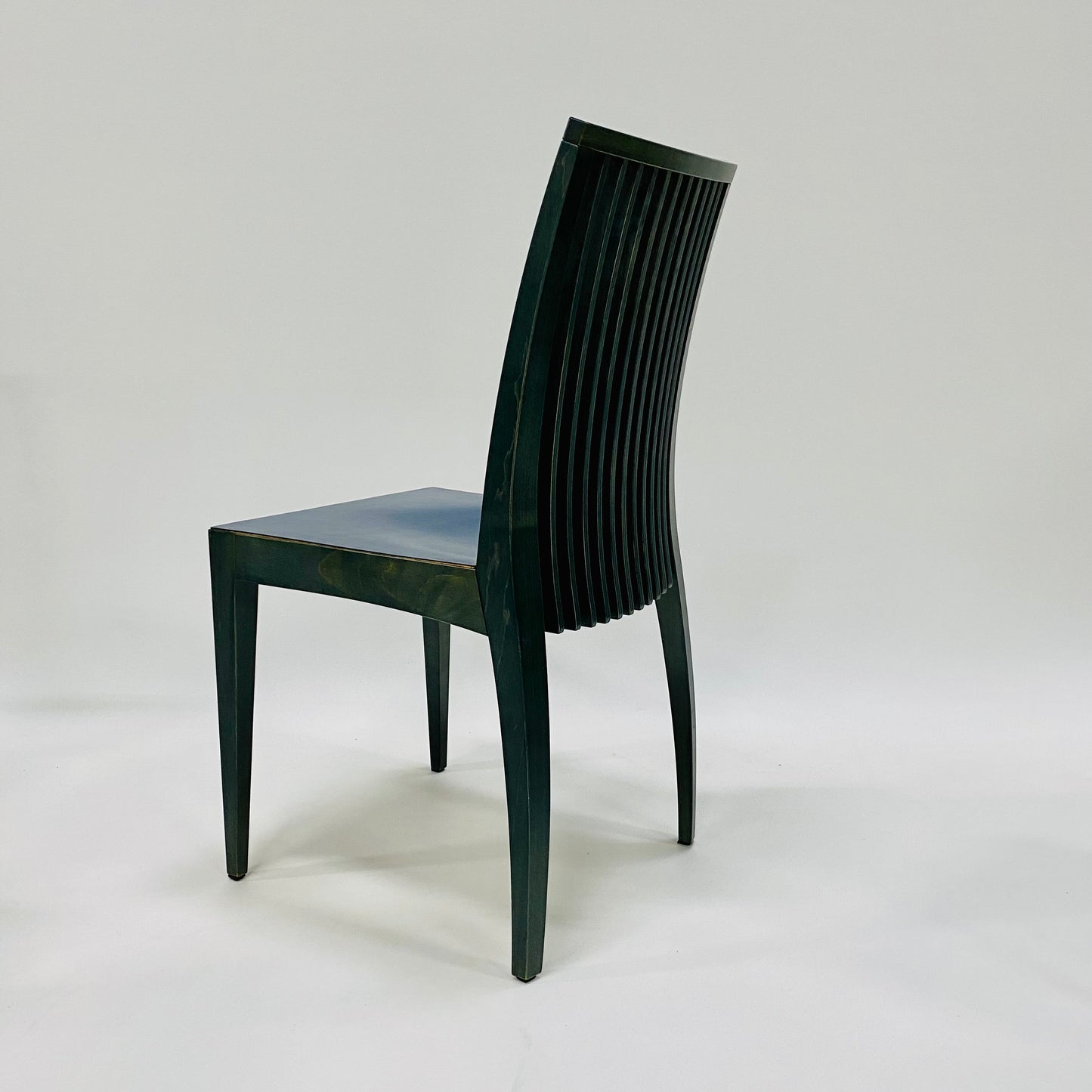 Ausziehbarer Esstisch im italienischen Design mit vier Stühlen von Wolf Schmidt-Bandelow, Italien, 1980