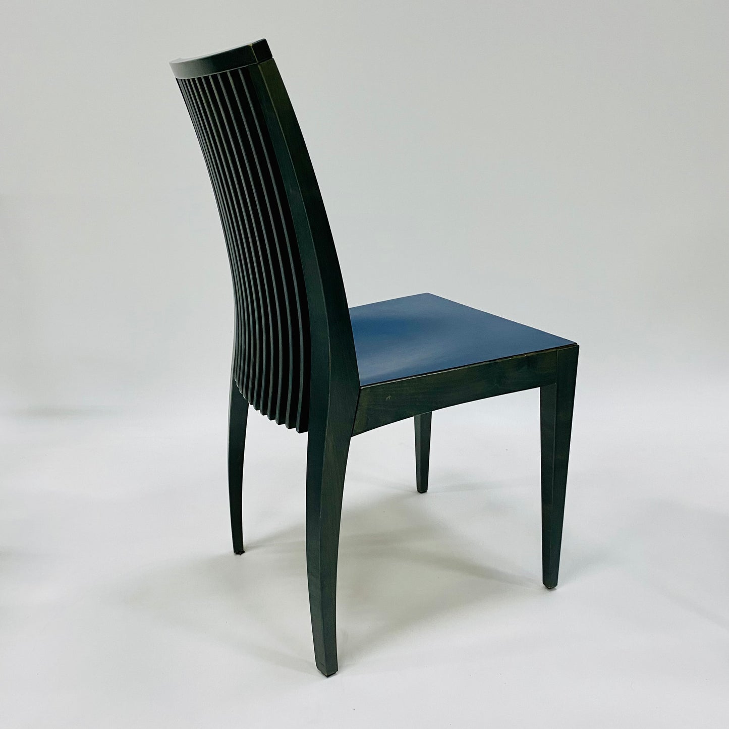 Ausziehbarer Esstisch im italienischen Design mit vier Stühlen von Wolf Schmidt-Bandelow, Italien, 1980