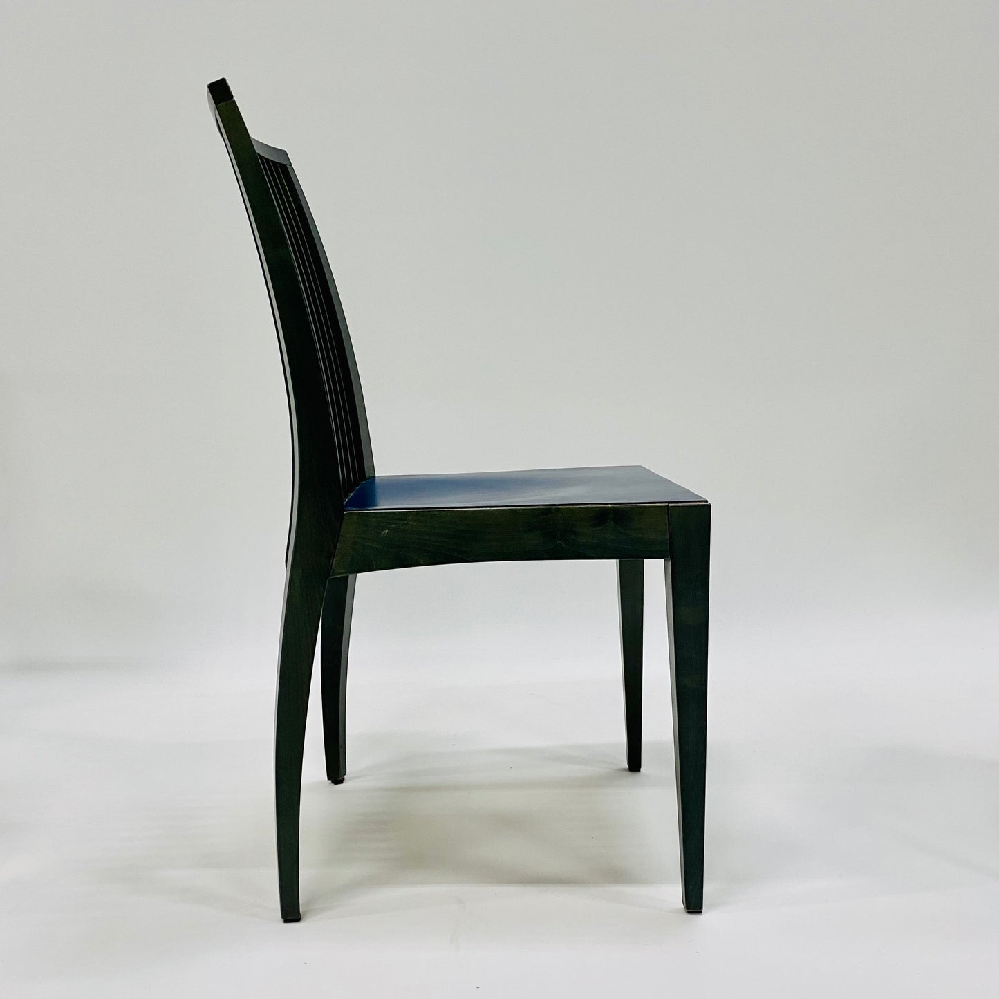 Ausziehbarer Esstisch im italienischen Design mit vier Stühlen von Wolf Schmidt-Bandelow, Italien, 1980