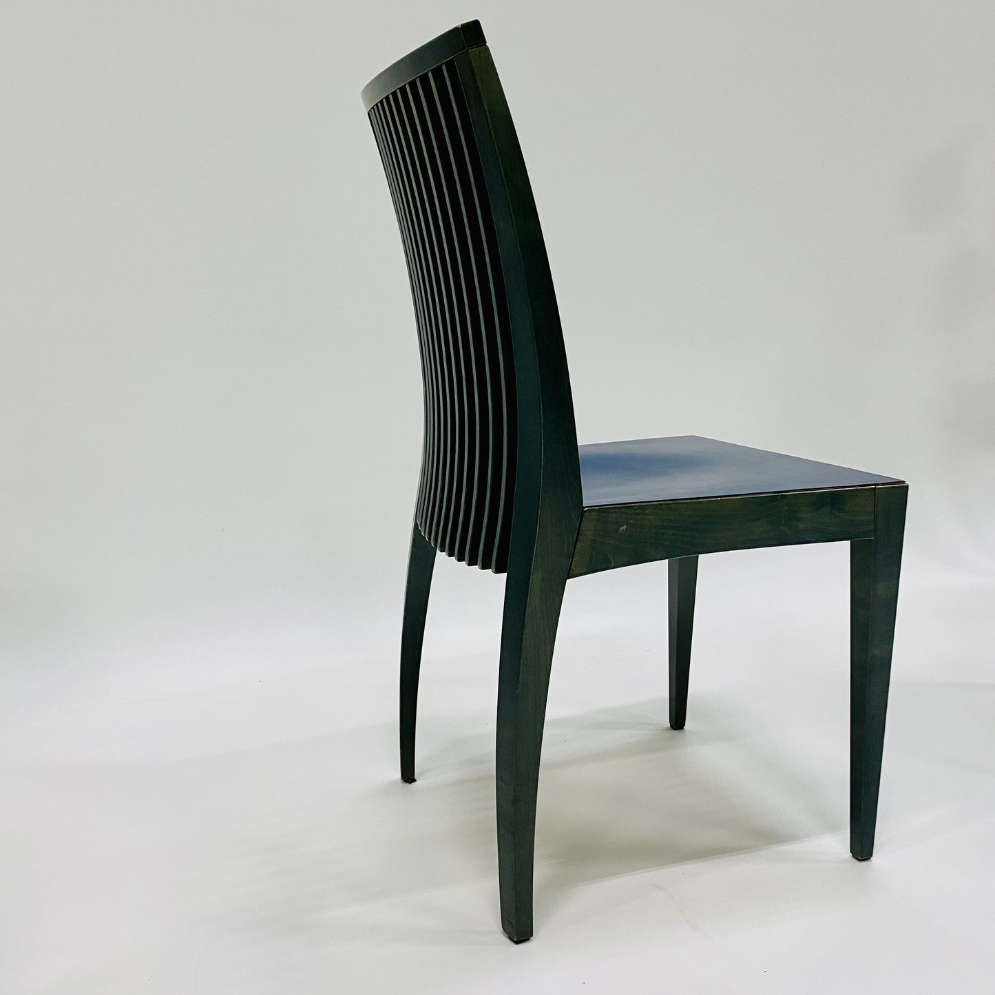 Ausziehbarer Esstisch im italienischen Design mit vier Stühlen von Wolf Schmidt-Bandelow, Italien, 1980