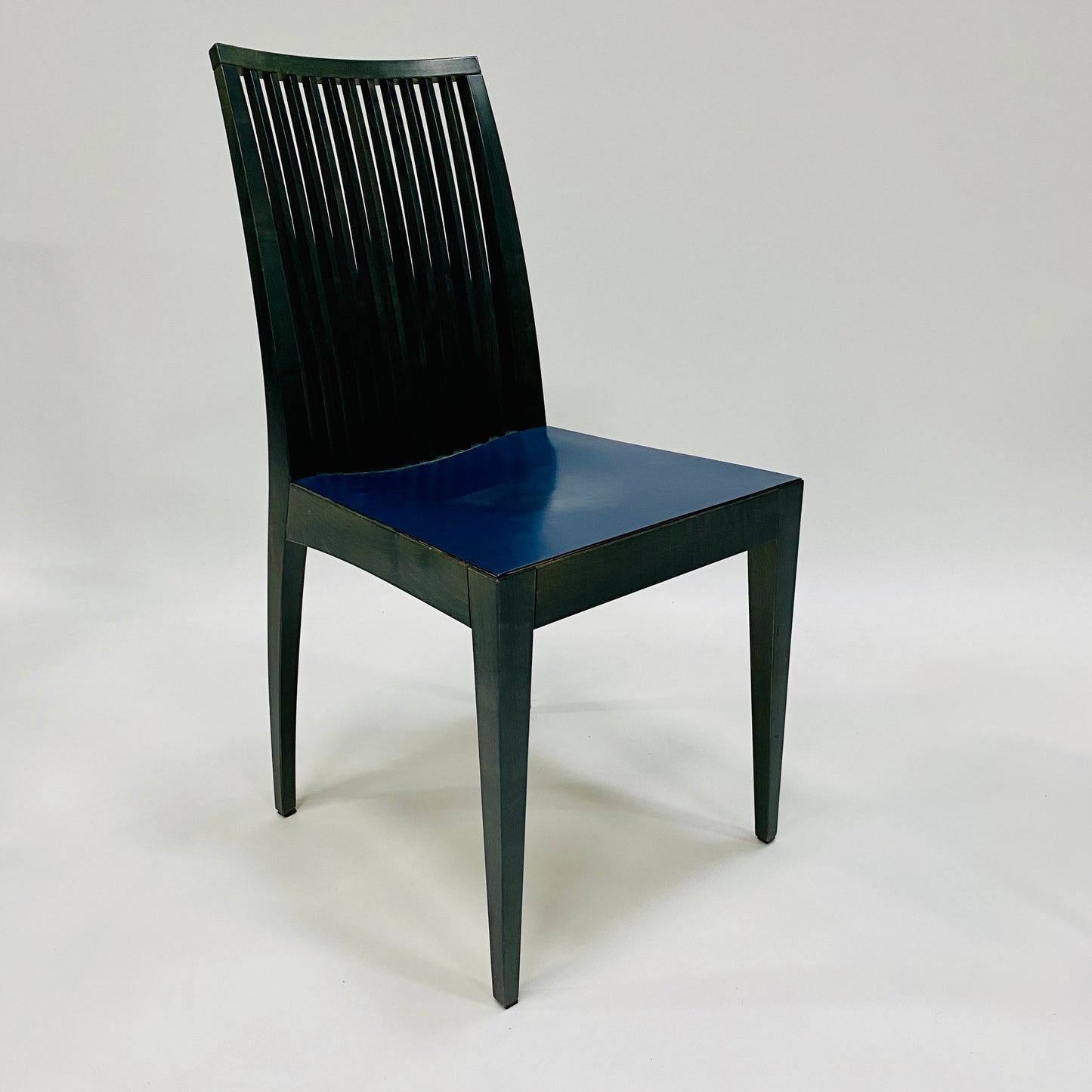 Ausziehbarer Esstisch im italienischen Design mit vier Stühlen von Wolf Schmidt-Bandelow, Italien, 1980