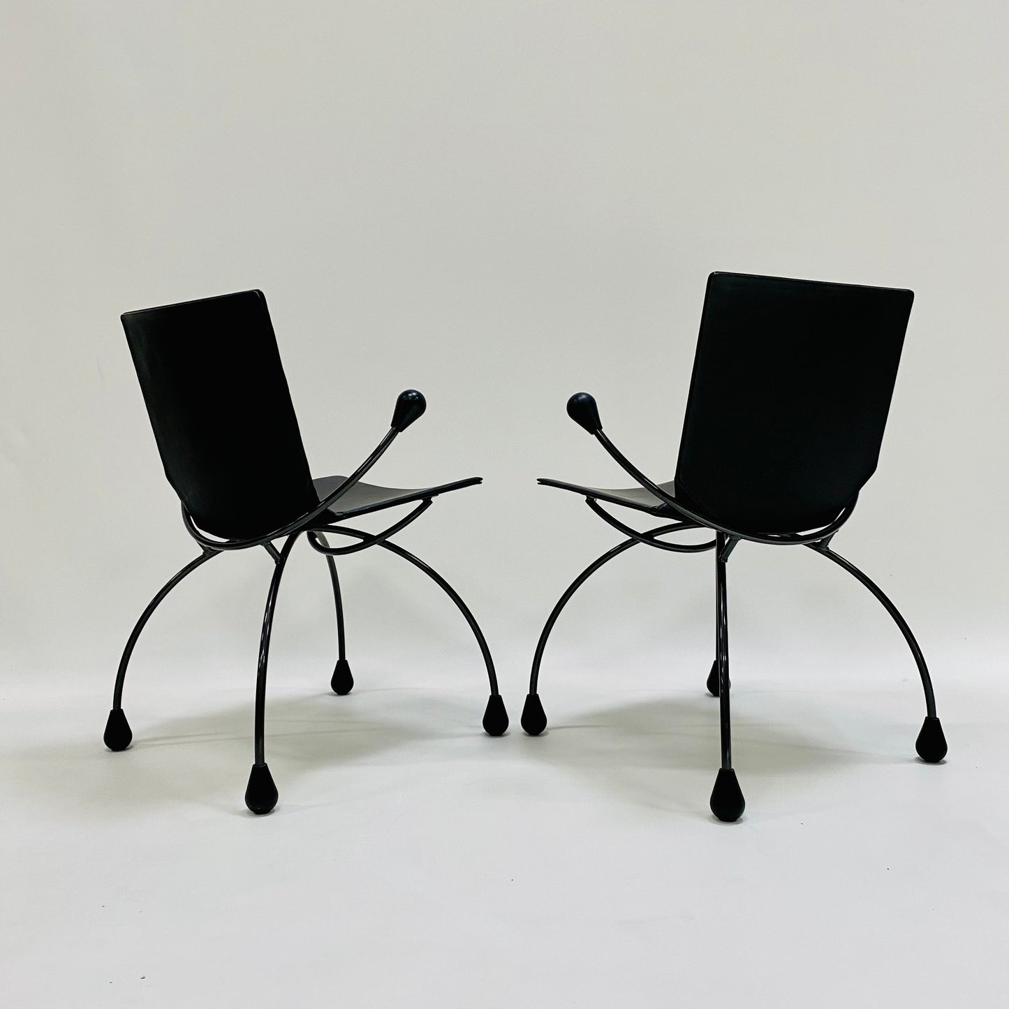 Seltenes Set aus zwei Sesseln von Karel Boonzaaijer und Pierre Mazairac für Young International Niederlande 1980 