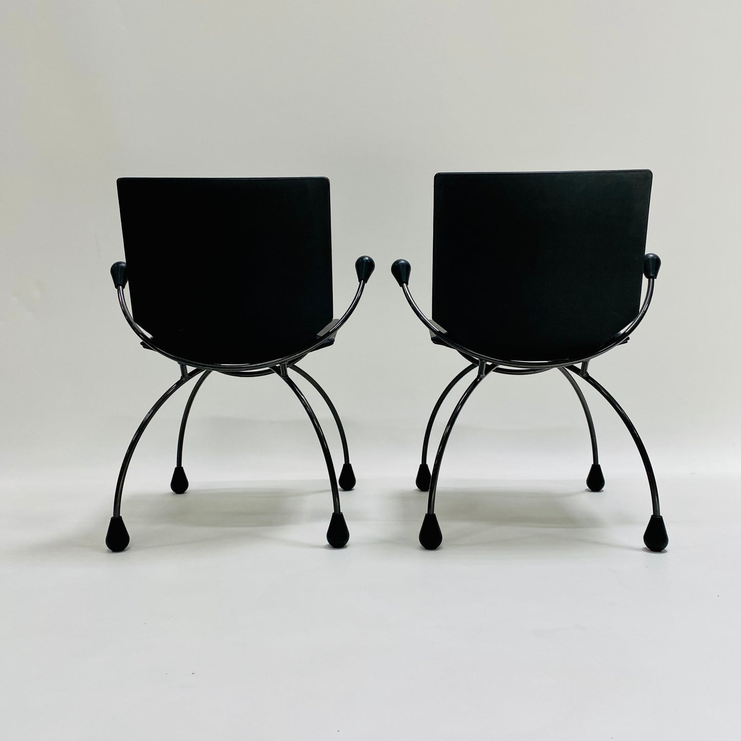 Seltenes Set aus zwei Sesseln von Karel Boonzaaijer und Pierre Mazairac für Young International Niederlande 1980 