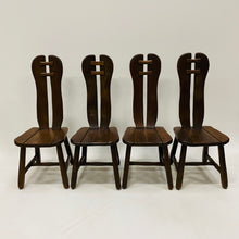 Load image into Gallery viewer, BRUTALIST DINING SET BY KUNSTMEUBELEN DE PUYDT, BELGIUM 1970S
