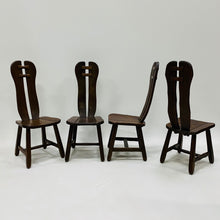 Load image into Gallery viewer, BRUTALIST DINING SET BY KUNSTMEUBELEN DE PUYDT, BELGIUM 1970S
