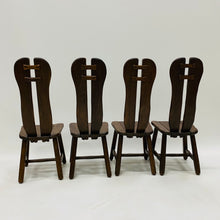Load image into Gallery viewer, BRUTALIST DINING SET BY KUNSTMEUBELEN DE PUYDT, BELGIUM 1970S
