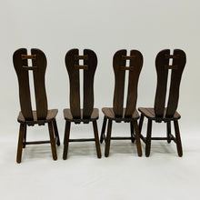 Load image into Gallery viewer, BRUTALIST DINING SET BY KUNSTMEUBELEN DE PUYDT, BELGIUM 1970S
